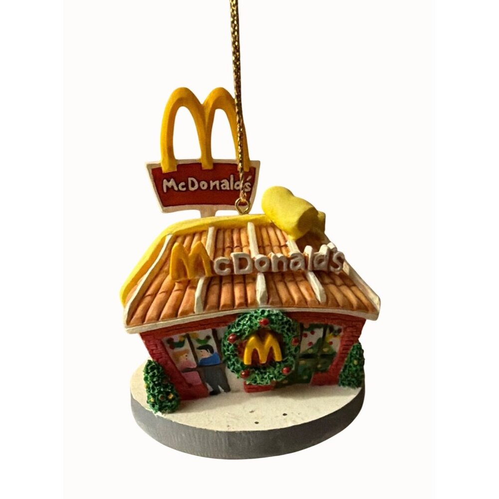 McDonalds 1969 Ornament "New Wrappings For An Old Friend" Redesign Commemorative